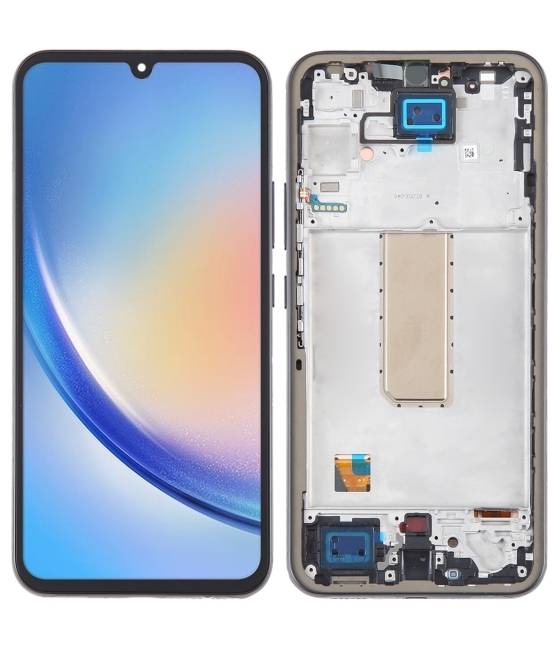 لسامسونج غالاكسي A34 LCD مجموعة المحولات الرقمية لشاشة تعمل بلمس