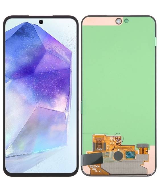 لسامسونج غالاكسي A55 LCD مجموعة المحولات الرقمية لشاشة تعمل بلمس