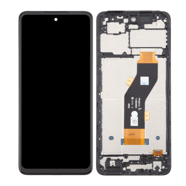 لـ Tecno Spark 20C GO شاشة LCD تعمل باللمس محول الأرقام الجمعية مع الإطار