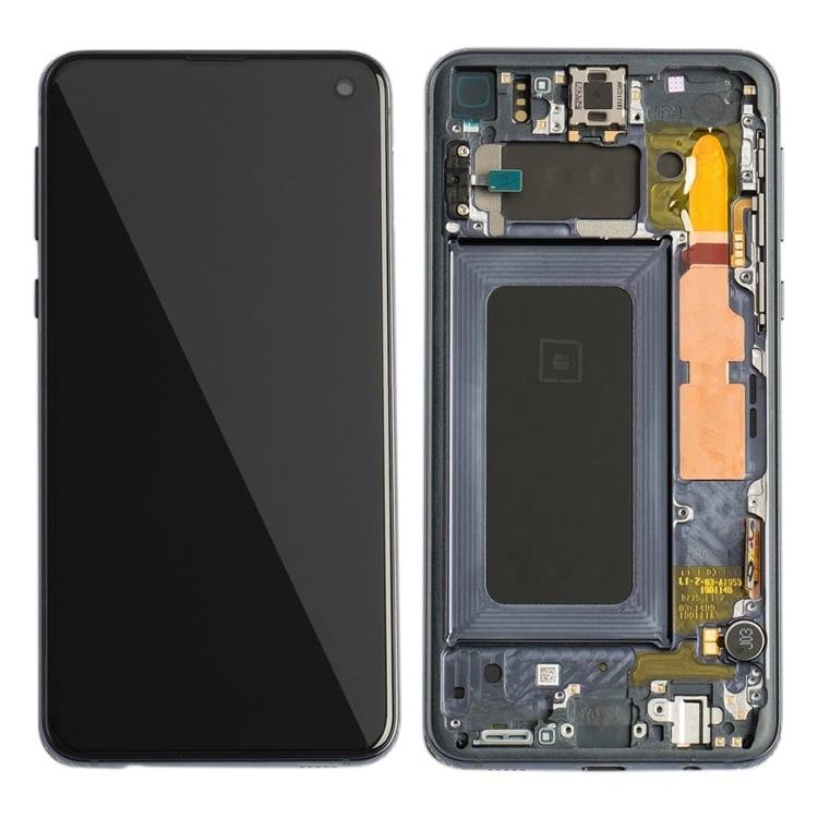 适用于三星 Galaxy S10e LCD 显示屏触摸屏数字转换器组件带框架