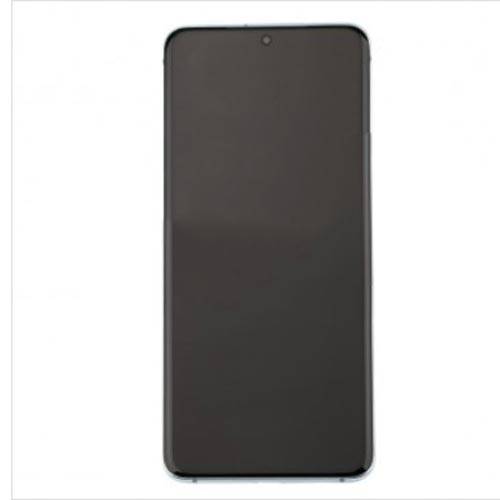 适用于三星 Galaxy S20 G980 液晶显示屏触摸屏数字化仪带框架