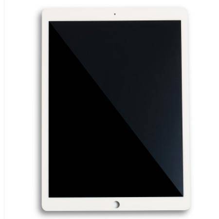适用于 Apple iPad Pro 12.9 英寸（第一代）显示屏触摸屏数字化仪组件，带休眠柔性电缆替换件 - 白色 - Ori