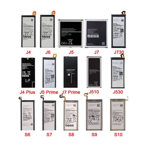 Pour les batteries Samsung série A
