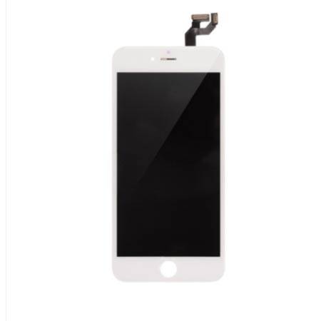 For Apple iPhone 6S Plus LCD Screen Digitizer Assembly with Frame Replacement - White/Black - IVO