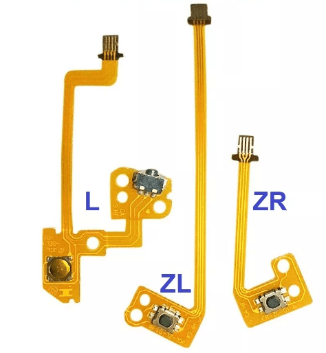 زر ZR-ZL-L المرن لمفتاح JOY-CON