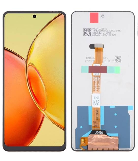 适用于 Vivo Y36 5G LCD 显示屏触摸屏数字转换器组件更换