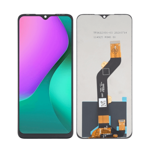 لاستبدال مجموعة المحولات الرقمية لشاشة تعمل باللمس انفينيكس هوت 10 بلاي X688B