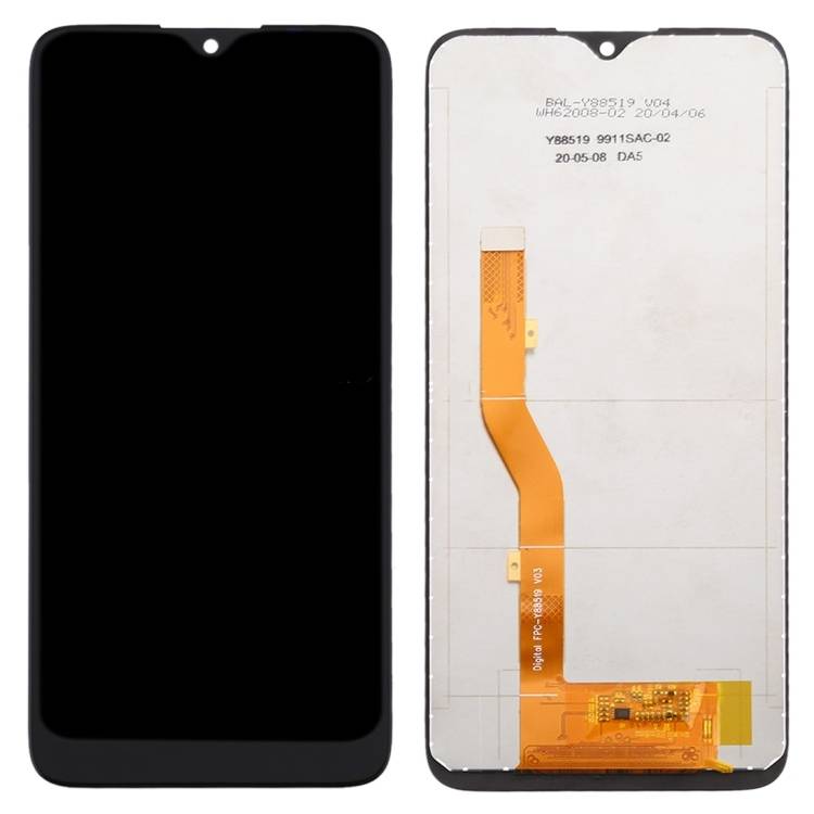 Para Alcatel 1SE 5030 Display LCD Touch Screen Digiziter Assembly Substituição - Sem Moldura