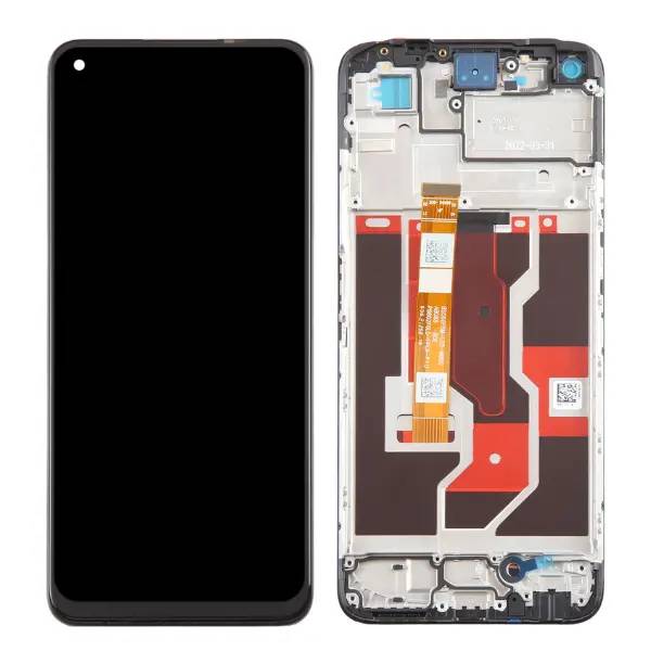 Tela LCD com Touchscreen e Digitalizador para OPPO realme 9i 4G com Moldura
