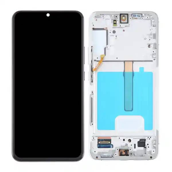 Tela LCD com Touchscreen e Digitalizador para Samsung Galaxy S22+ 5G com Moldura