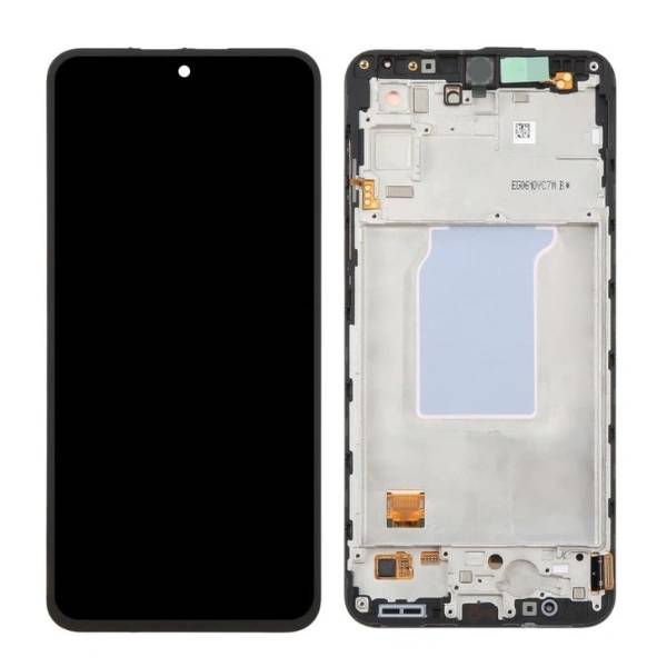 Tela LCD com digitalizador de toque e moldura para Samsung Galaxy A27