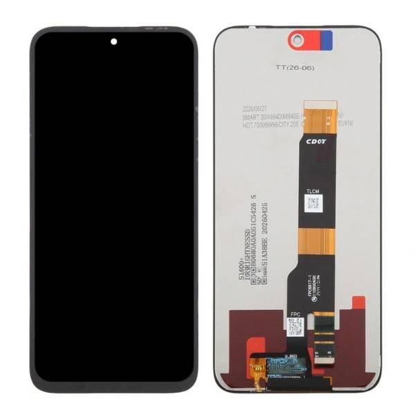 For Infinix Smart 20 LCD Display Touch Screen Digitizer Assembly Without Frame