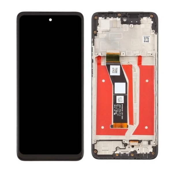 For Motorola Moto G 5G 2024 LCD Display Touch Screen Digitizer Assembly Witht Frame