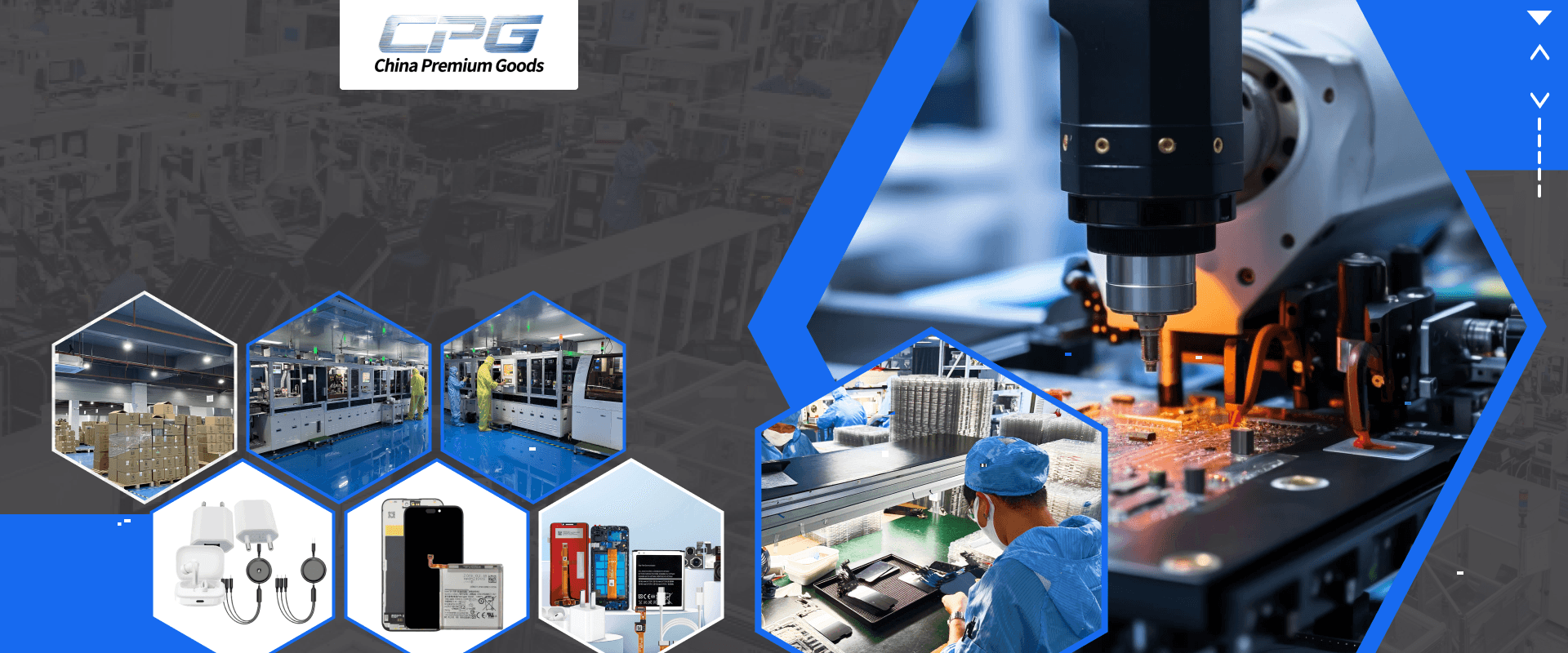 CPG Mobile Phone Parts and Accessories Wholesaler Group banner