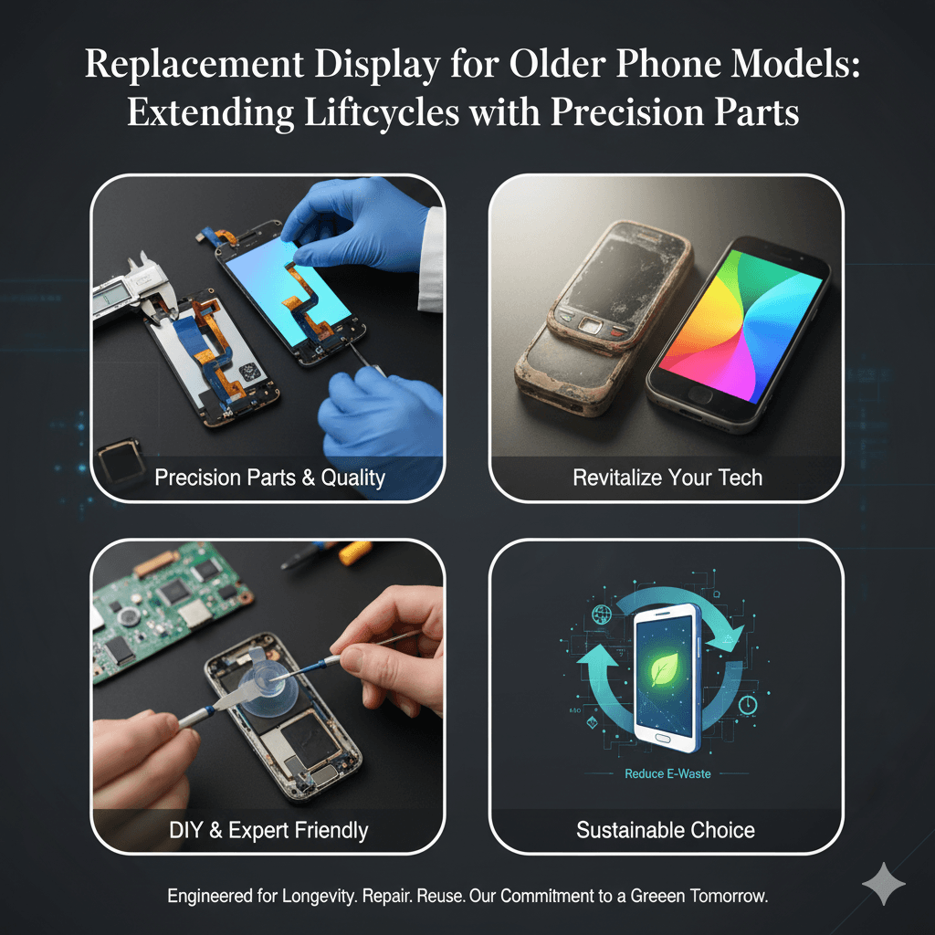 Replacement Display for Older Phone Models: Extending Lifecycles with Precision Parts
