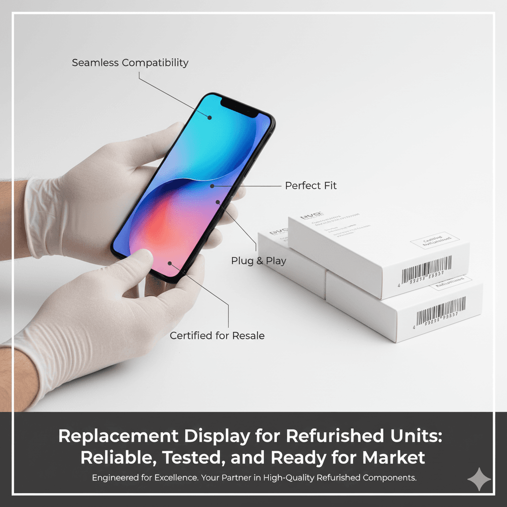Replacement Display for Refurbished Units: Reliable, Tested, and Ready for Market