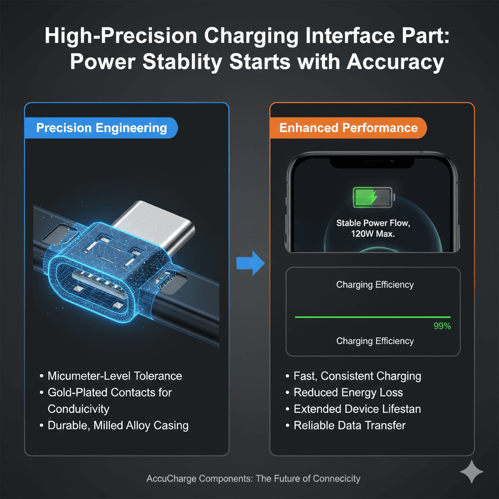 High-Precision Charging Interface Part: Power Stability Starts with Accuracy