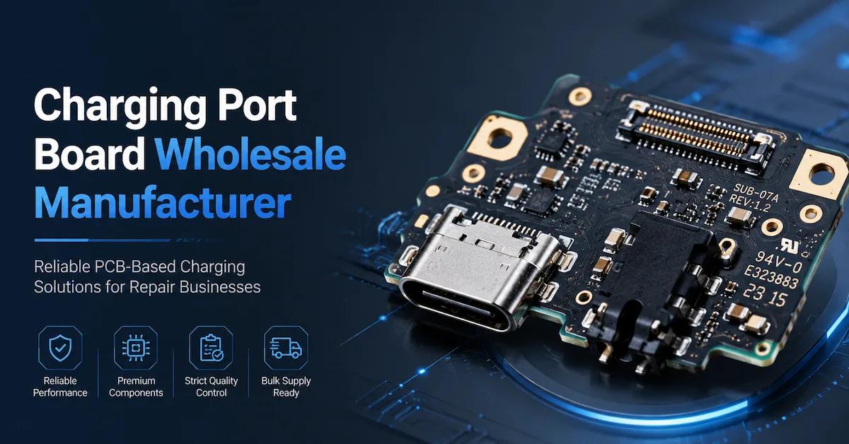 How to Choose a Charging Port Board Wholesale Manufacturer?