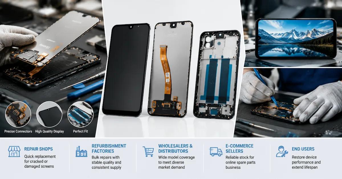 Conjunto LCD Huawei para reparo: como os compradores podem evitar problemas de compatibilidade e qualidade