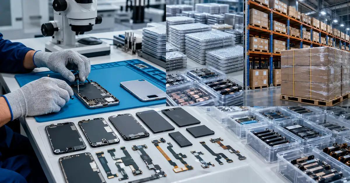 Mobile Phone Repair Parts Supplier: How to Choose a Reliable B2B Partner for Global Repair Businesses