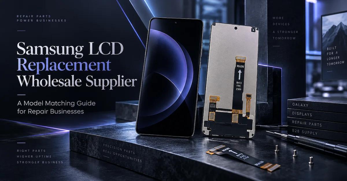 Samsung LCD Replacement Wholesale Supplier: A Model Matching Guide for Repair Businesses