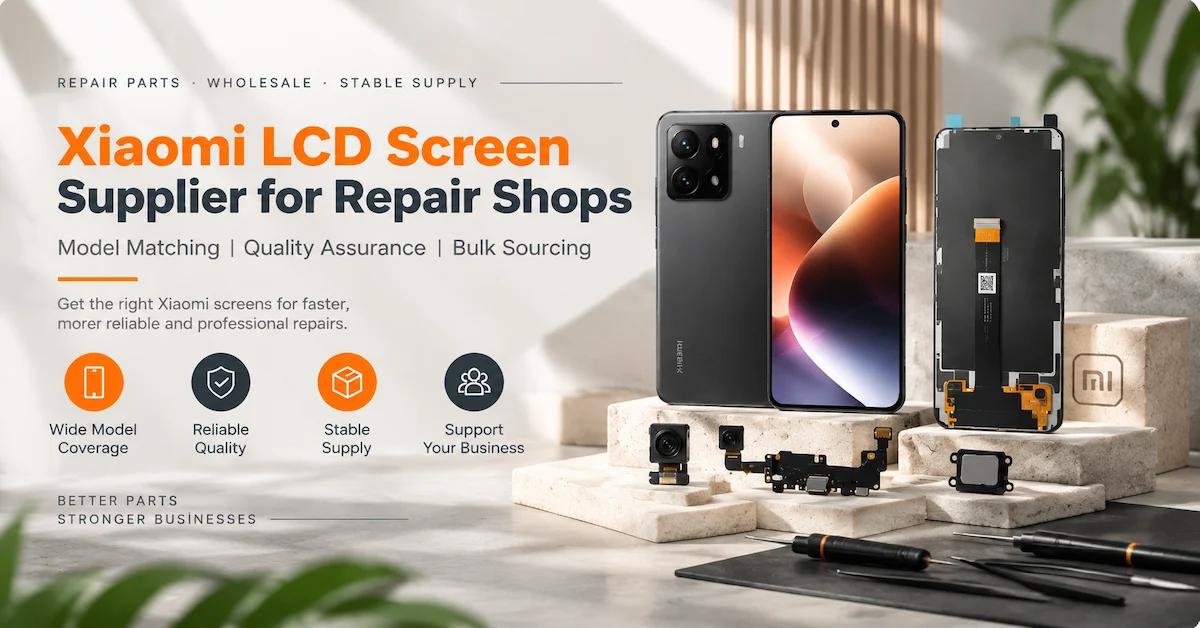 Xiaomi LCD Screen Supplier for Repair Shops: A Practical Guide to Model Matching and Bulk Sourcing