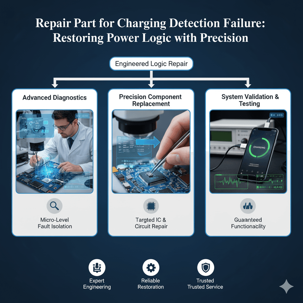 Repair Part for Charging Detection Failure: Restoring Power Logic with Precision