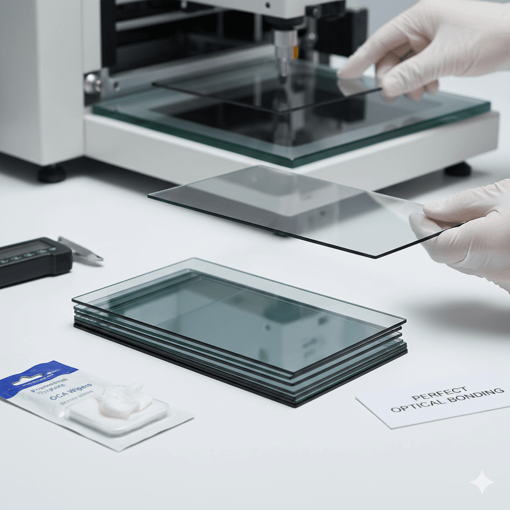 Glass Panel Compatible with OCA Laminator: Achieving Perfect Optical Bonding