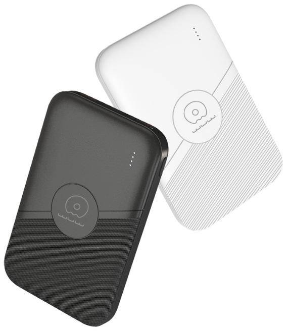 باور بانك صغير بسعة 5000 مللي أمبير، شحن سريع + USB من النوع C