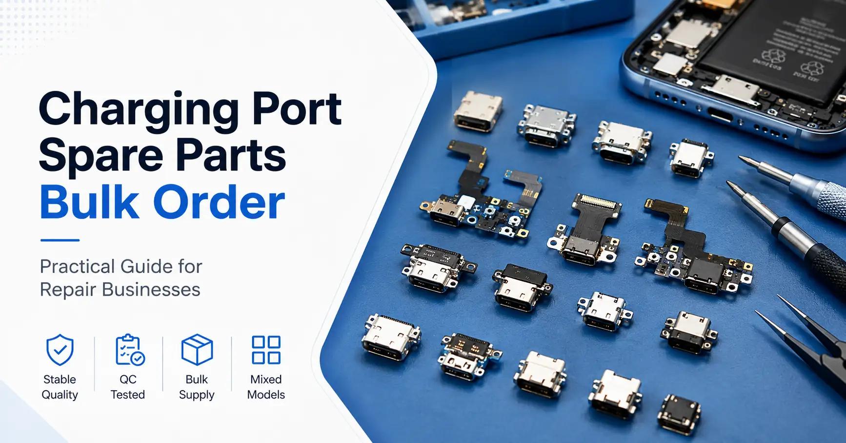 Charging Port Spare Parts Bulk Order: A Practical Guide for Repair Businesses