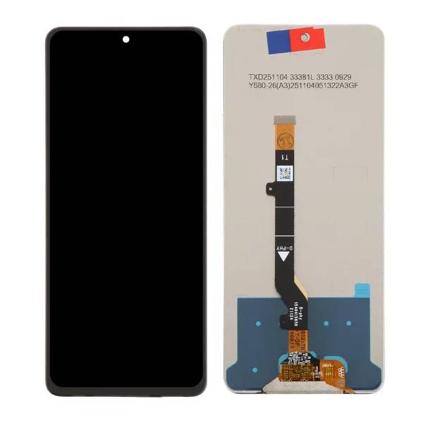 适用于 Tecno Camon 19 的液晶显示屏触摸屏数字化仪组件(无边框)