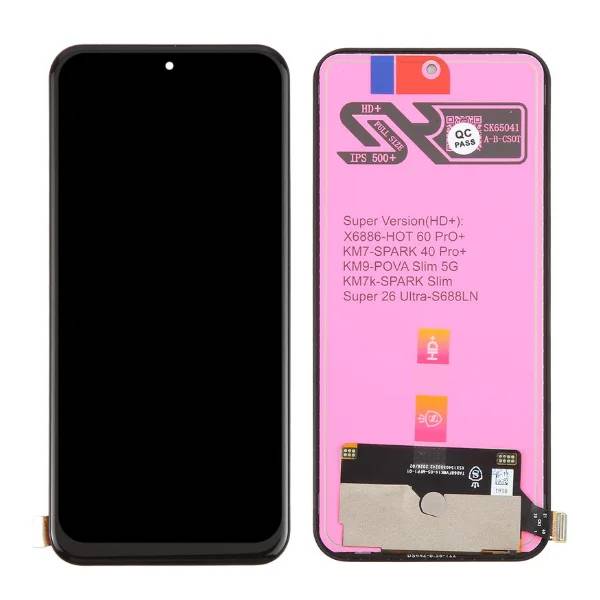 适用于 Tecno Spark Slim 的无框液晶显示屏触摸屏数字化仪组件
