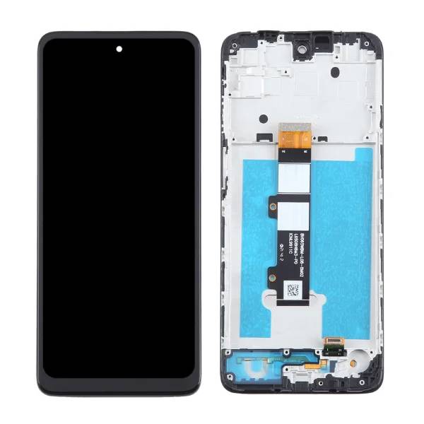 适用于摩托罗拉 Moto E32 的液晶显示屏触摸屏数字化仪组件(带边框)